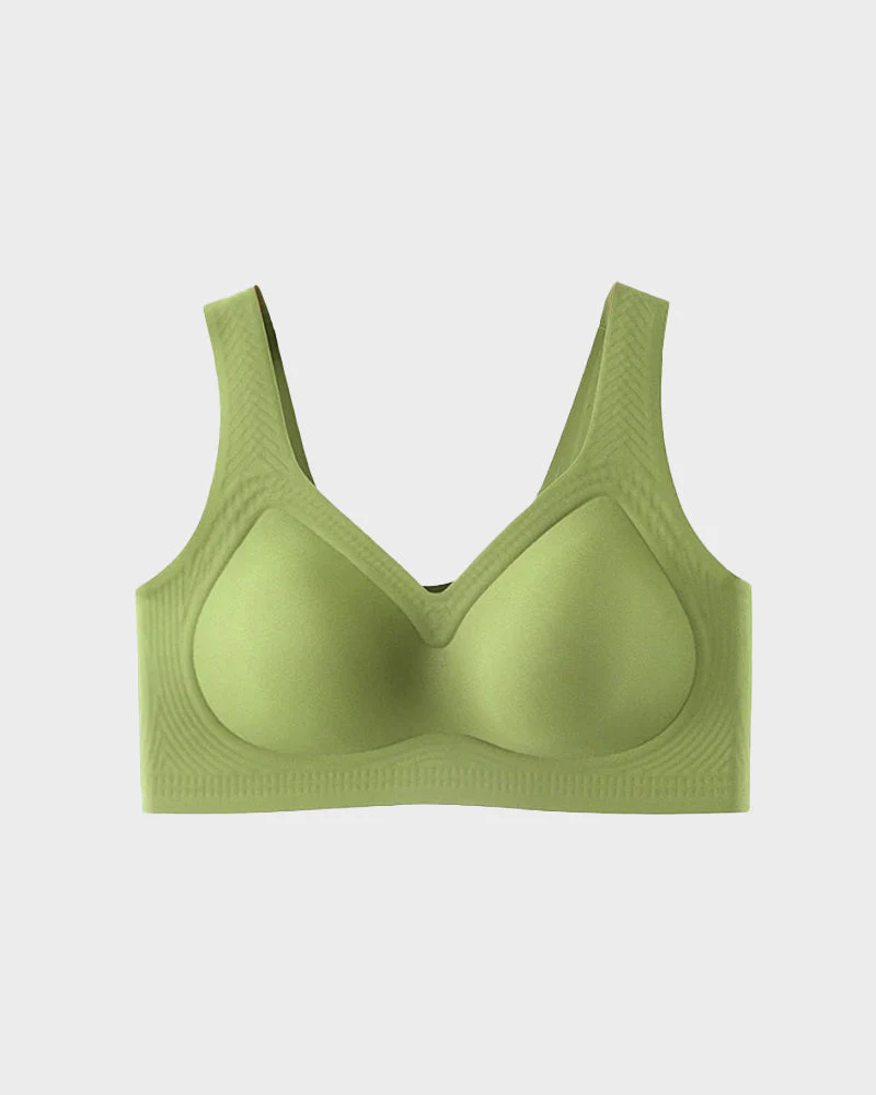 Lifting Wire-Free Antibacterial Jelly Bra - Image 22