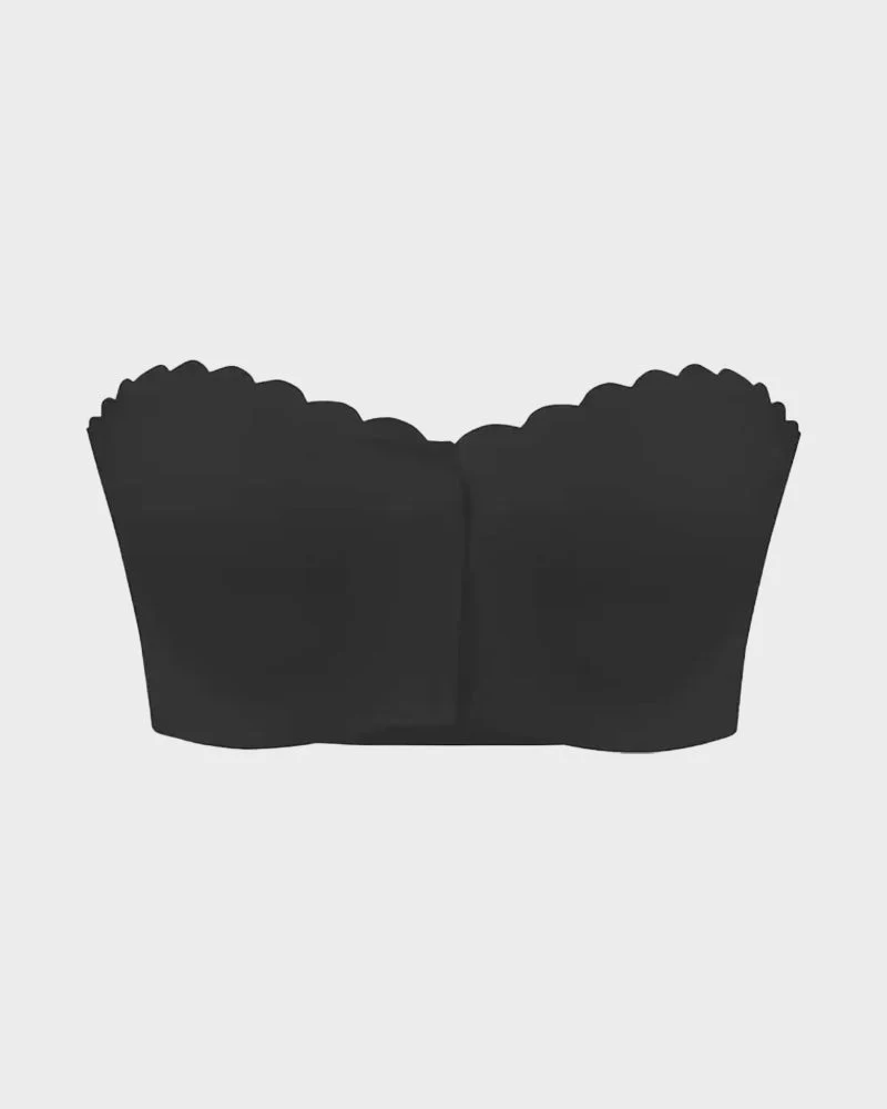 Strapless Front Closure Leopard Print Bra - Image 18