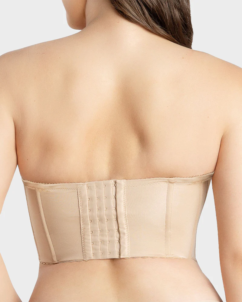 Convertible Non-Slip Full-Coverage Strapless Bustier - Image 10