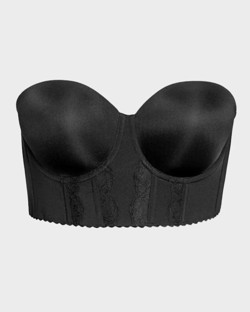 Convertible Non-Slip Full-Coverage Strapless Bustier - Image 13
